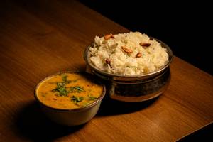 Ghee Rice With Dal