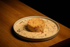 Herb Rice With Butter Garlic Mushroom