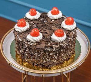 Eggless Black Forest Chocolate Cake Round 500 Grams