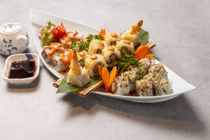 Non-veg Sushi Roll Moriawase Platter