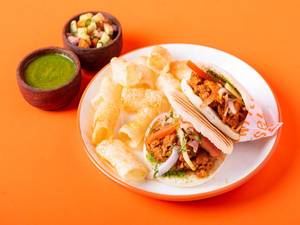 Butter Chicken Pita Bao
