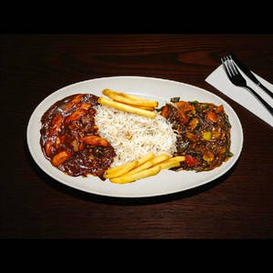 Chicken Burnt Garlic Sauce Sizzler