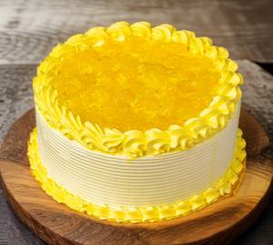 Eggless Pineapple Cake Round 500 Grams