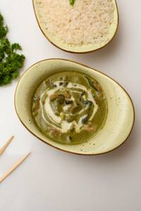 Veg Thai Green Curry With Jasmine Rice