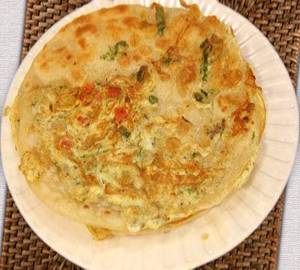 Egg parotta
