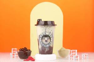 Berry Matcha Crack Bubble Tea