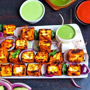 Paneer Jafrani Tikka