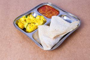 Ghavan Plate (marathi Dosa) (2 Pcs)