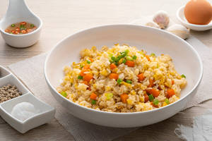 Hot Garlic Fried Rice - Egg
