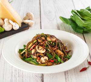 Low Cal Soba Noodle Asian Stir Fry Jain