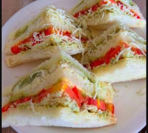 Double Decker Cheese Sandwich