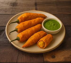 Stuffed Mirchi Bajji