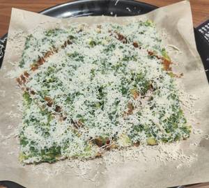 Open Cheese Toast Sandwich