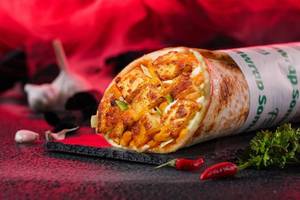Spicy Chipotle Paneer Shawarma