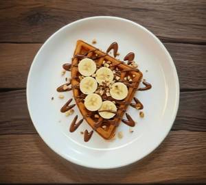 Nutella banana waffle