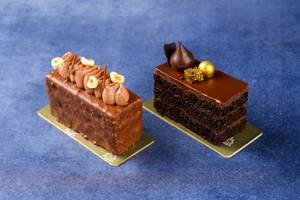 Rocher Rhapsody Pastry + Belgium Choco Truffle Pastry (Eggless)