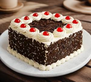 Black Forest Square Cake 500Grm