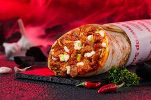 Fiery Schezwan Chicken Shawarma