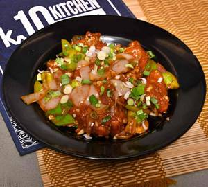 Chilli Paneer Dry [8 Pieces]