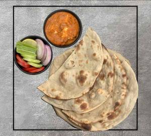 Paneer Butter Masala With 2 Tandoori Roti Combo
