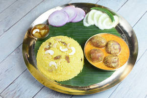 Chanar Dalna With Pulao Combo