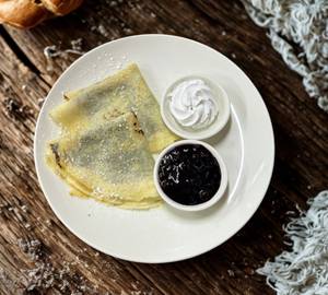 Chocolate Blueberry Crepes