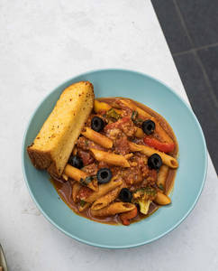 Veg Arrabbiata Pasta