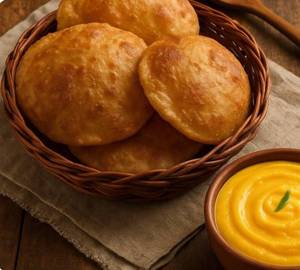 Amrakhand With Poori [ 8 poori ]