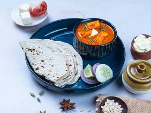 Paneer Butter Masala With Bread