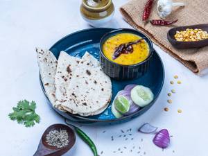 Dal Tadka With Bread