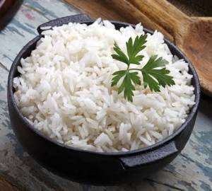 Plain rice