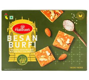 Haldiram's besan burfi (400 grams)