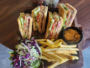 Veg Club Sandwich