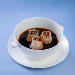 Vegetarian Poached Peking Dumpling