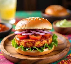 Paneer Cheese Burger