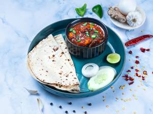 Egg Chilli With Bread