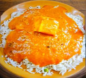 Shahi paneer chawal