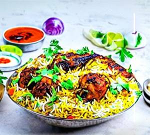 Muradabadi chicken biryani