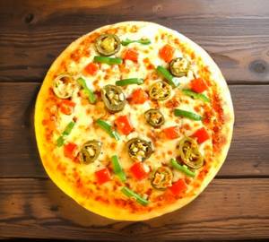 Capsicum Onion Cheese Pizza
