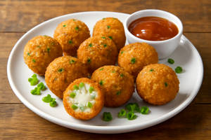 Cheese Chilli Balls (6 Nos )