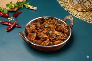 Mushroom Red Chilli Tawa Fry