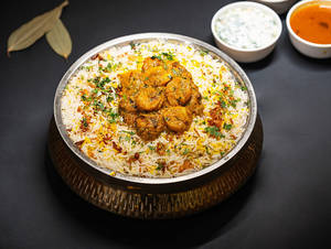 Prawns Dum Biryani