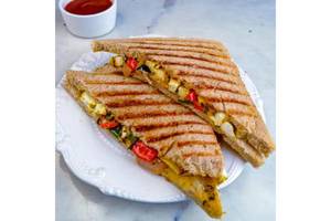 Onion Paneer Tikka Sandwich