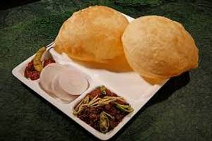 Cheese Chole Bhature