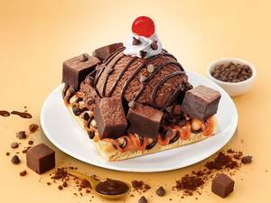 Chocolate Lover's Signature Waffle.