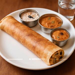 Zini Roll Dosa (with Cheese)