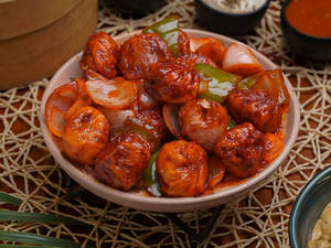 Spicy Chilly Momos (6 Pcs)