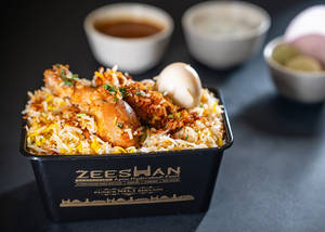Zeeshan Royal Chicken Dum Biryani With Egg