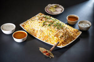 Veg Dum Biryani Jumbo Pack [Serves 6-7]