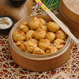 Spicy Fried Momos [10 Pieces]